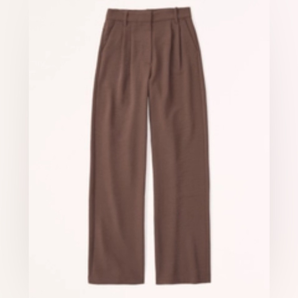 A&F Sloane Tailored Premium Crepe Pant